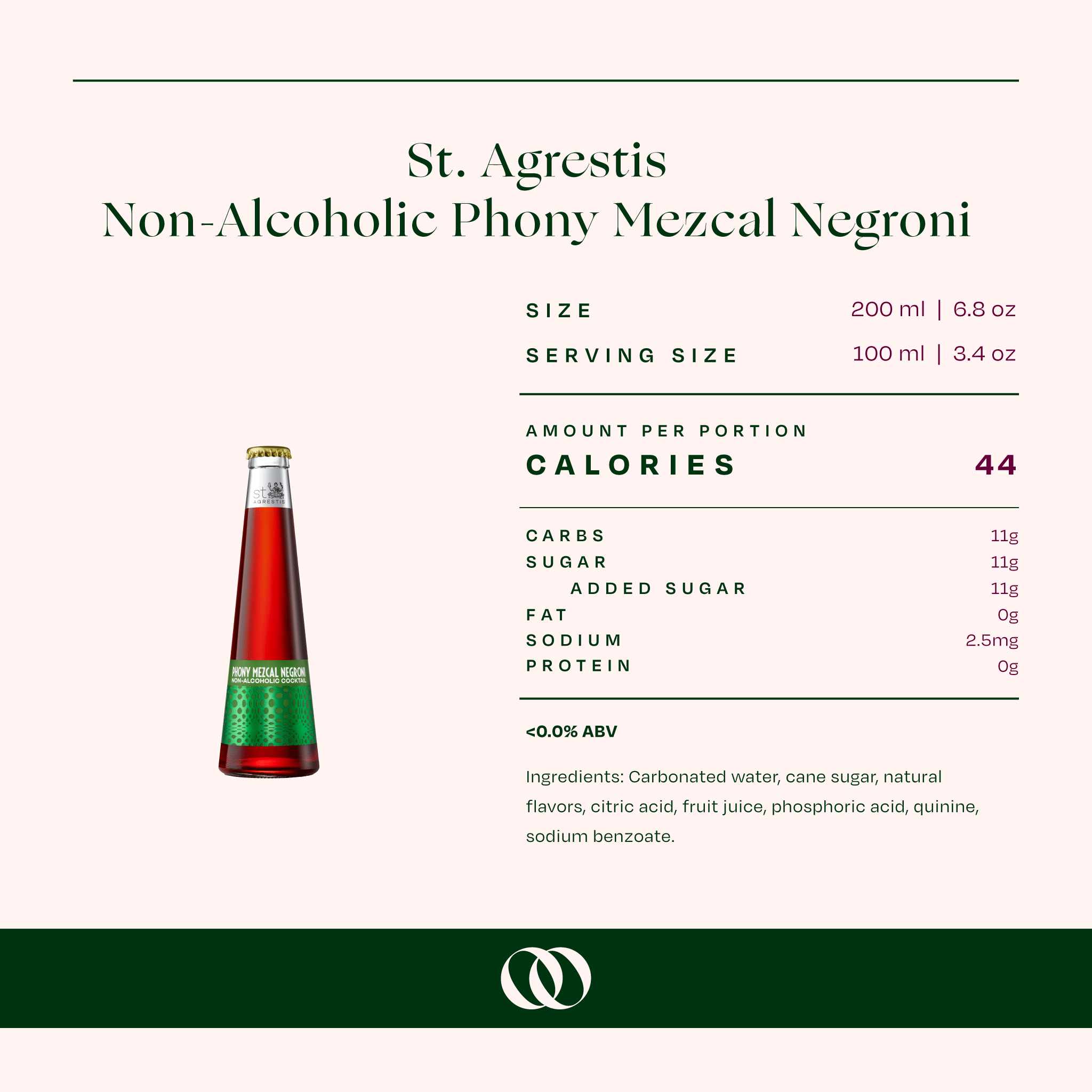 St. Agrestis - Phony Mezcal Negroni