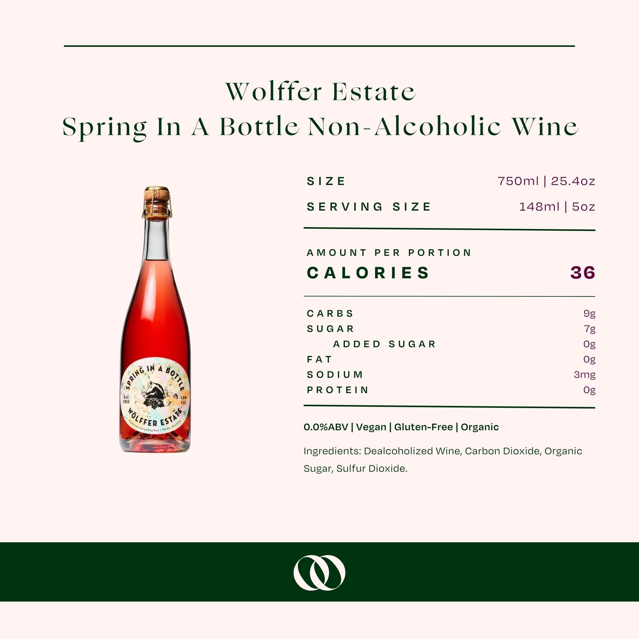 WÃ¶lffer Estate - Spring In A Bottle Non-Alcoholic Wine