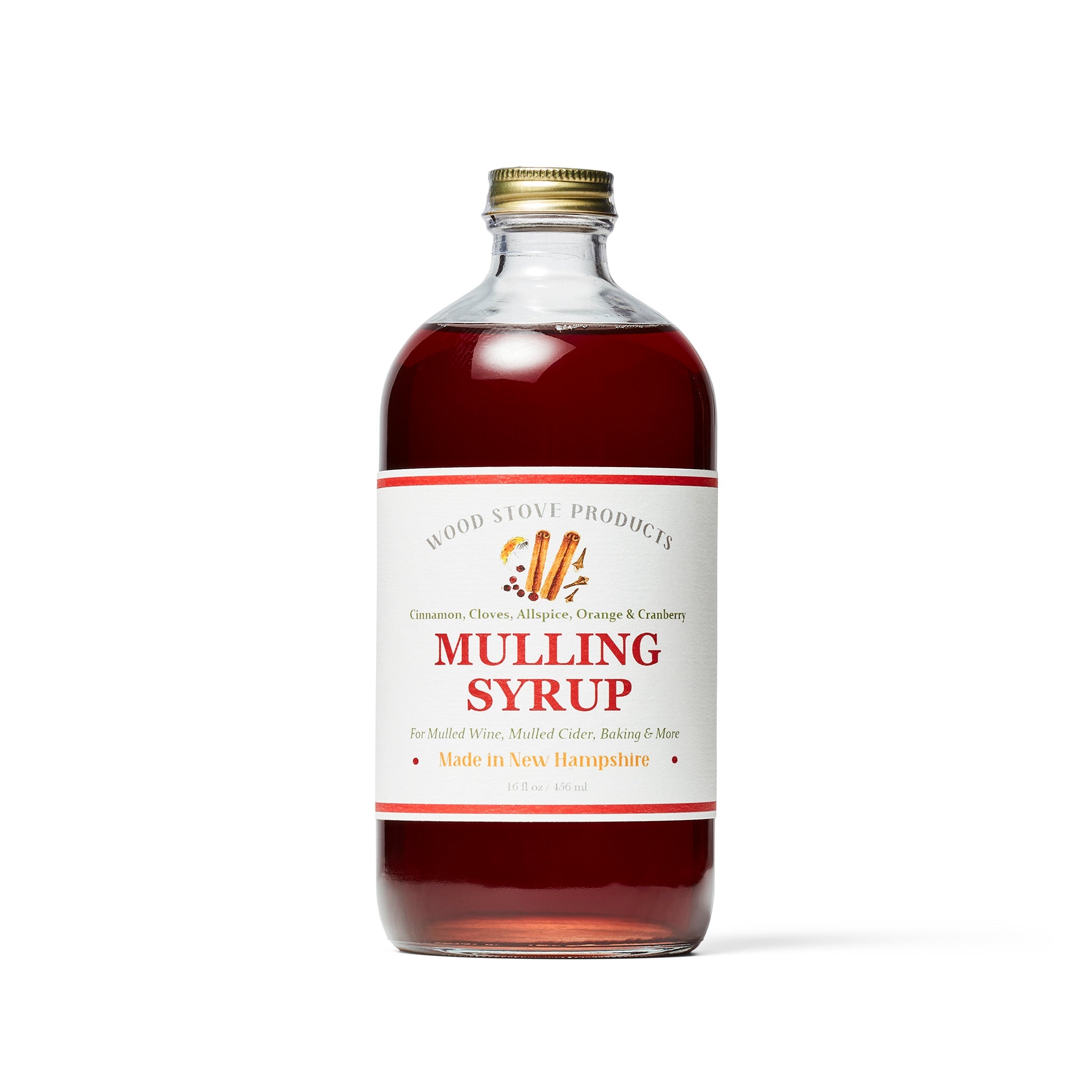 Wood Stove Kitchen - Non-Alcoholic Mulling Syrup 16 oz.