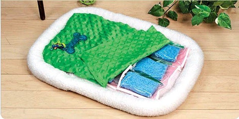 homemade cooling bed for dog or cat