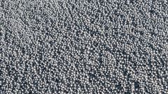 grey plastic microbeads