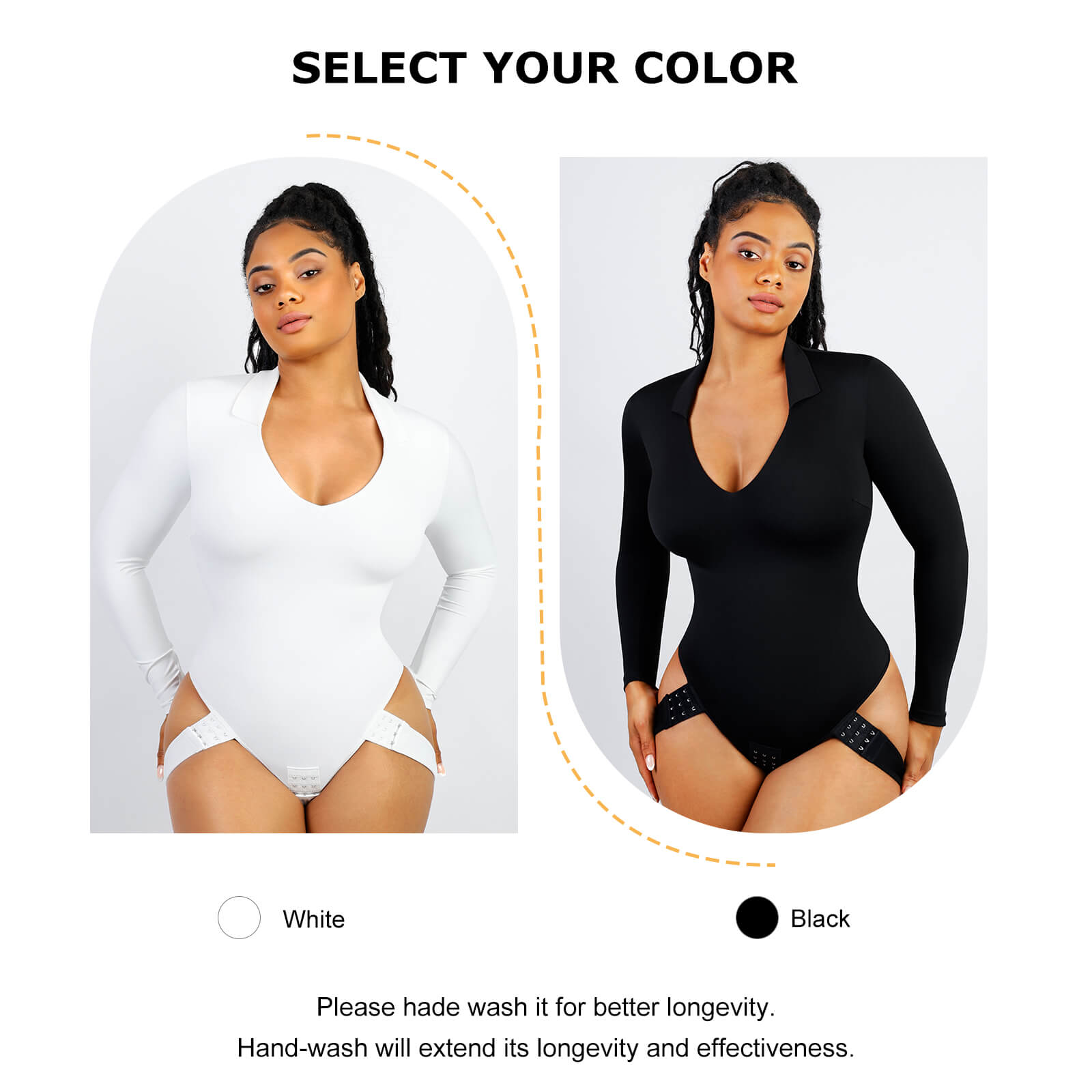 Wholesale Scoop Neck Butt Lifting Shapewear Thong Bodysuit