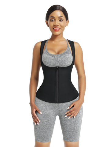 Neoprene Waist Trainer Vest With Front Zipper Wholesale Online