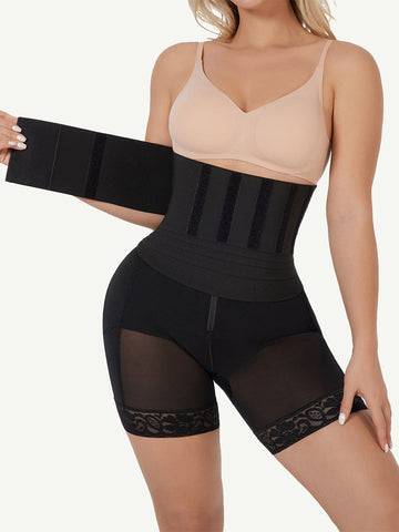 Wholesale Shapewear Pants With A Rubber String Waist Trainer1