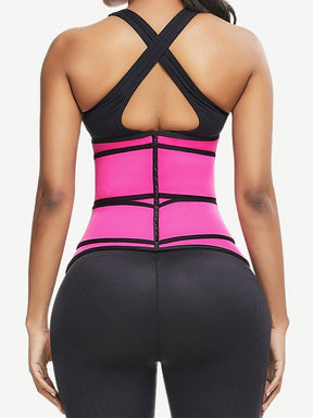 [Free Shipping]Wholesale Athletic Waist Trainer Black Big Size Neoprene With Sticker Tummy Control