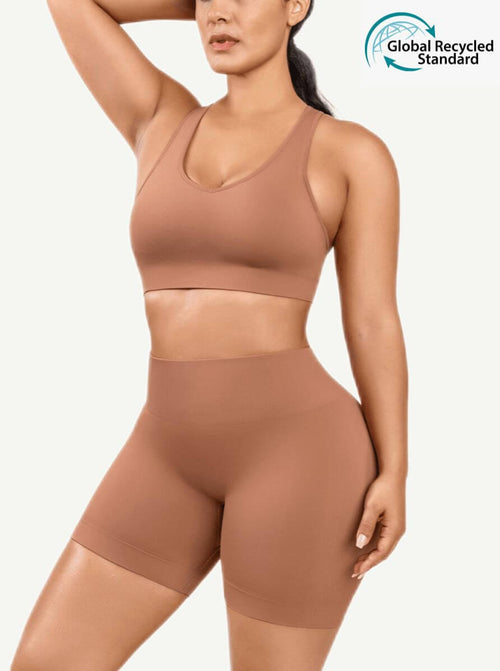 Wholesale Eco-friendly Sexy V Neck Seamless Sportswear