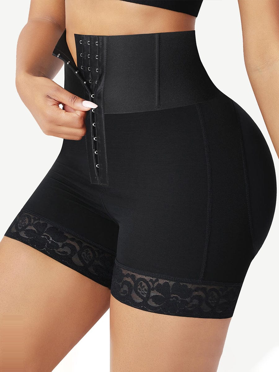 Wholesale 3-bones Triple-breasted High-waisted Elastic Body Butt Lifte