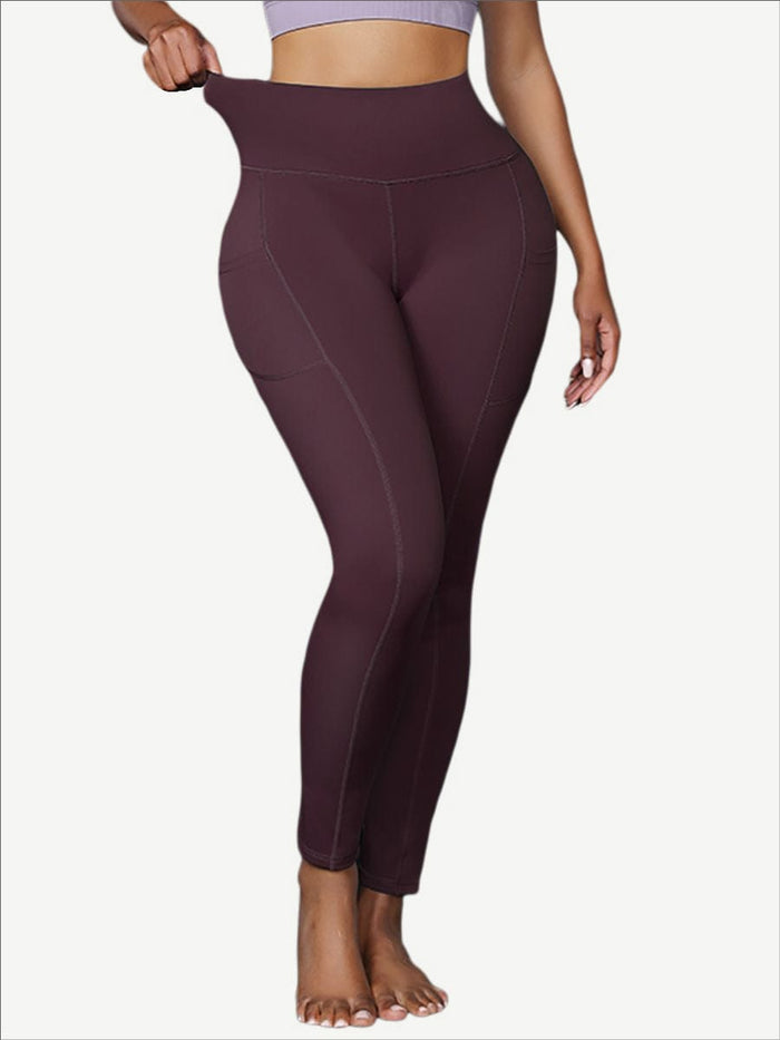 Wholesale Yoga Leggings High Waist Butt Lifter With Pocket High Quality