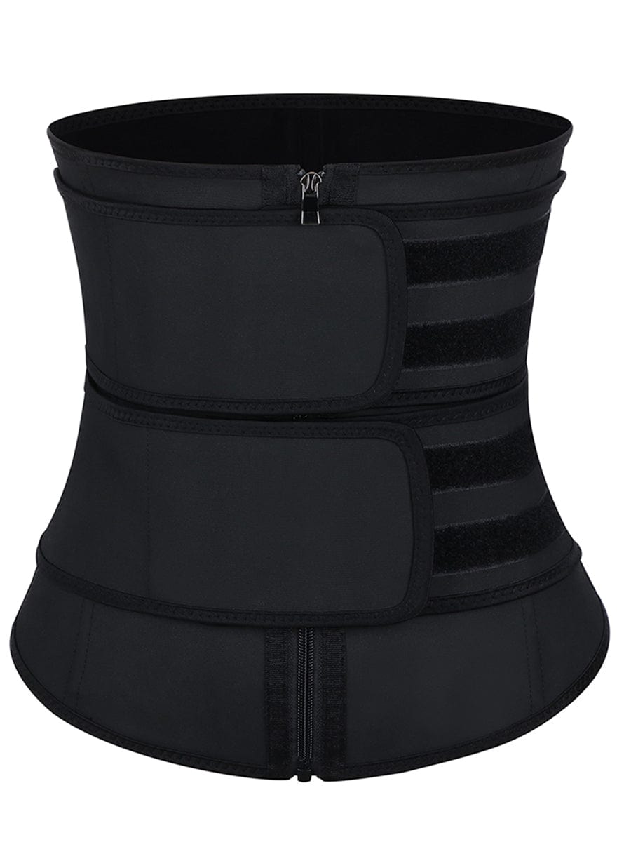 Wholesale Black Adjustable Belt Latex Waist Cincher For Curve-Creating