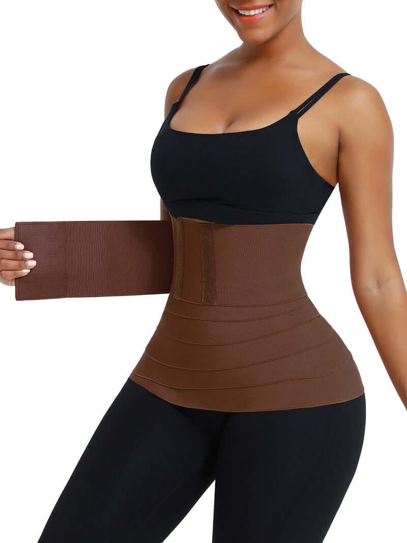 Wholesale Steel Boned Tummy Control Waist Trainer with Double Belts