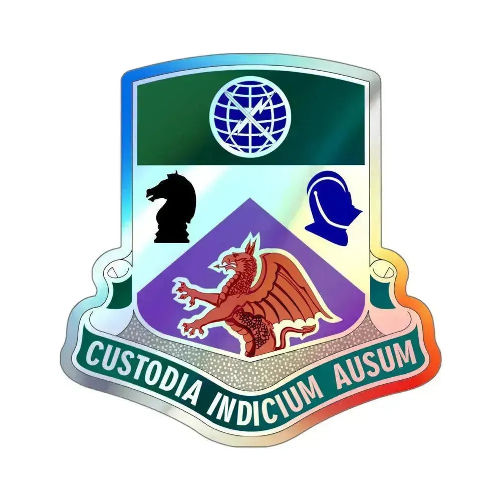 1 Information Operations Battalion (U.S. Army) Holographic STICKER Die-Cut Vinyl Decal