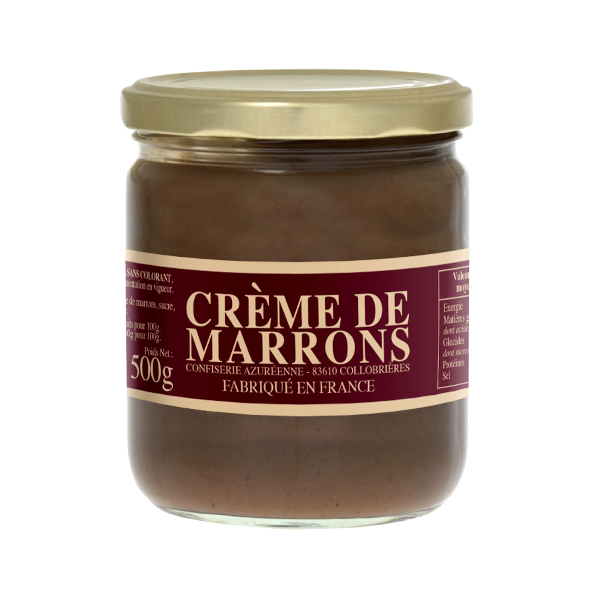 Crème de marrons 