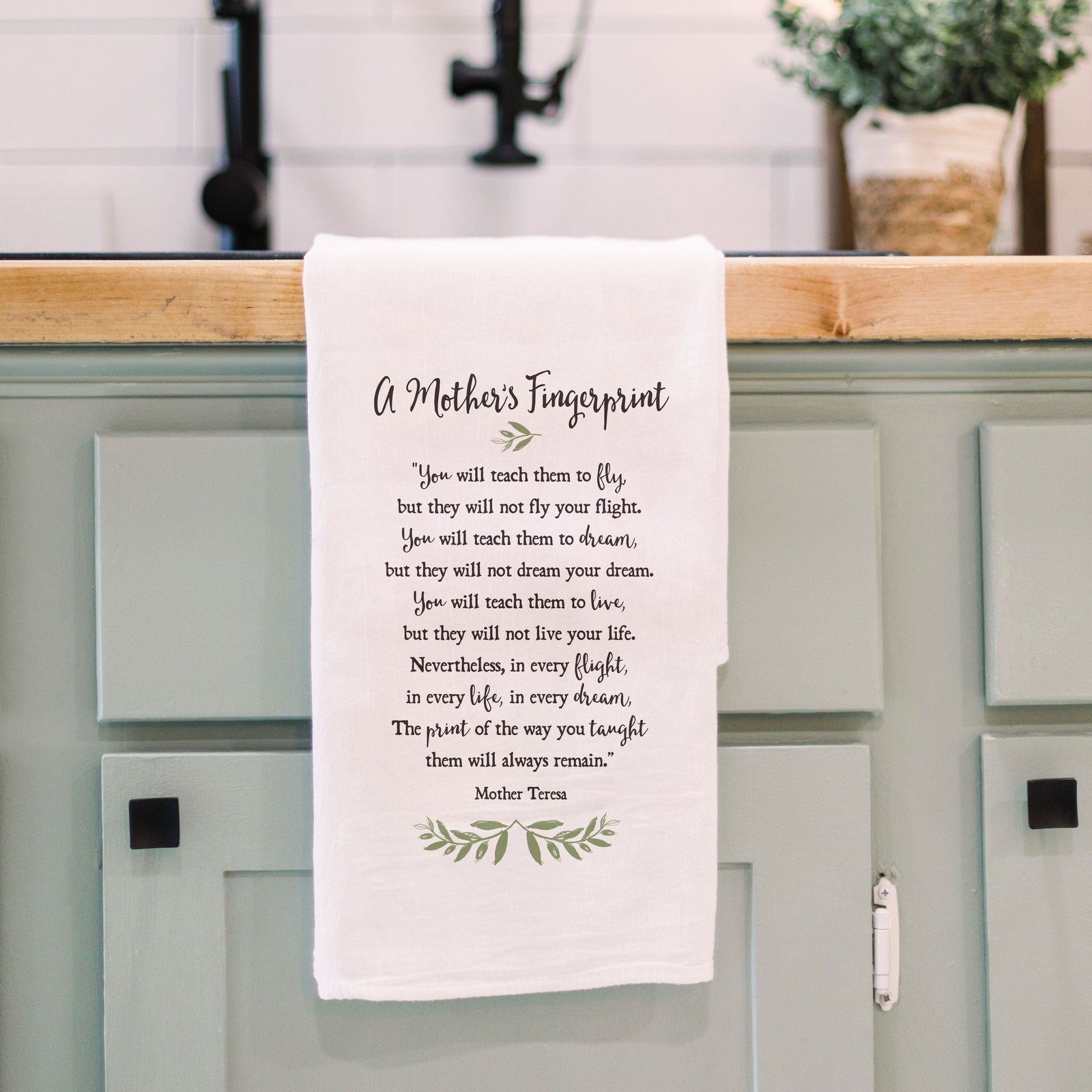 Custom Mother’s Day Kitchen Towels