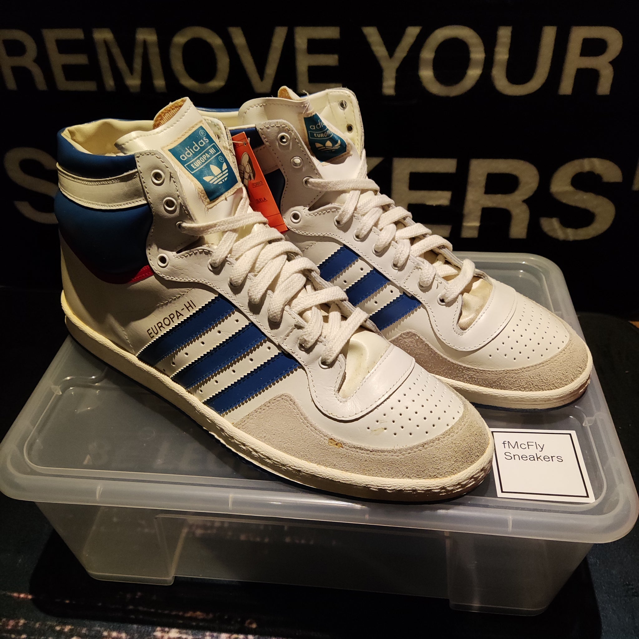 Autorización Rey Lear apoyo Adidas Europa High OG (Made in Spain) (1983) – fMcFly Sneakers