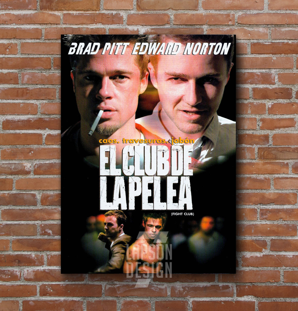 Cuadro El club de la pelea - cine – Lapsondesign