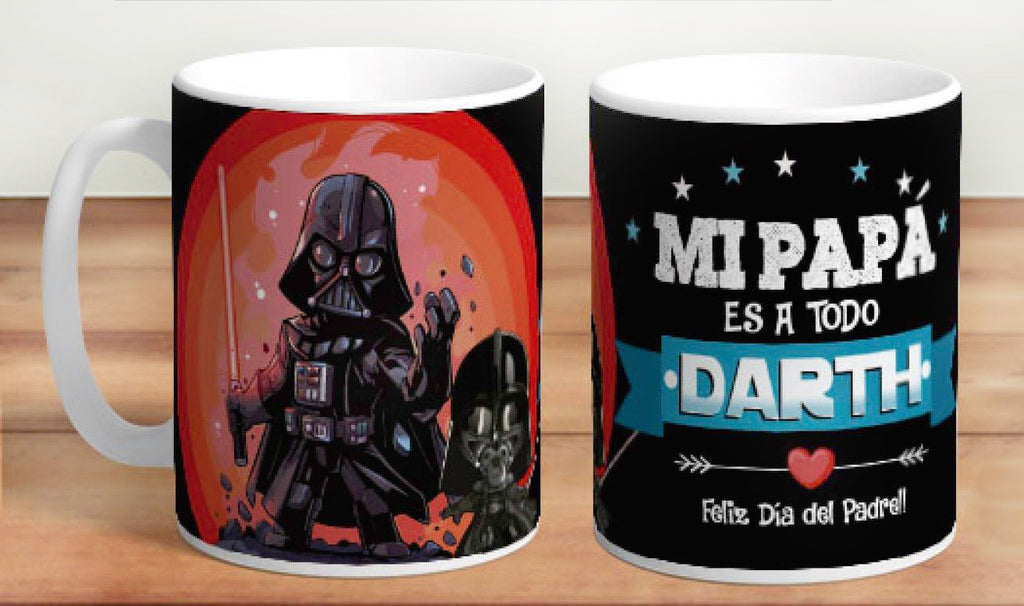 Tazon Dia del Padre - Darth Vader Star Wars – Lapsondesign