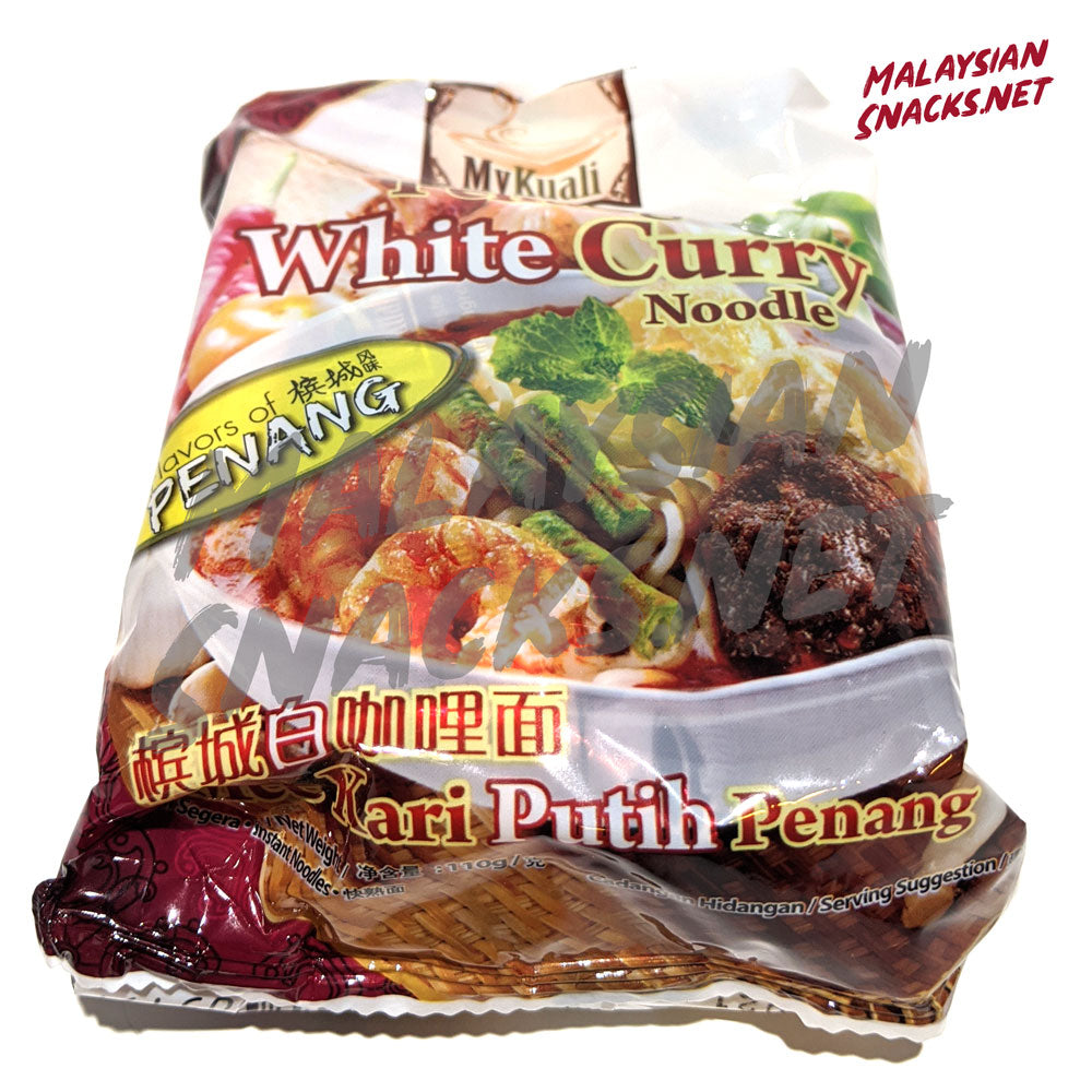 Malaysian snacks: MyKuali White Curry Noodle