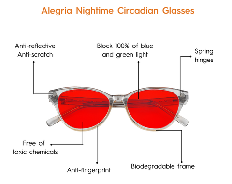 VivaRays Light Harmonizing NightTime Glasses