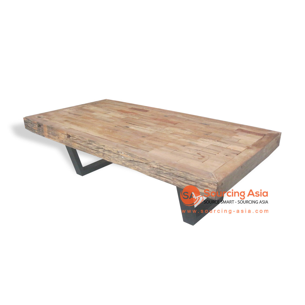 Ule004 Natural Old Teak Wood Railway Sleeper Coffee Table Sourcing Asia