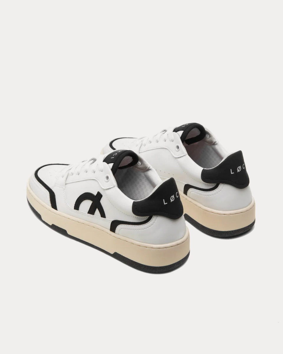 Loci Neo White / Black / Cream Low Top Sneakers - Sneak in Peace