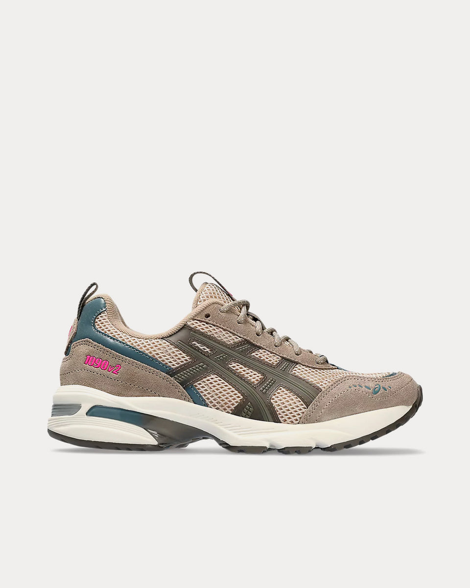 Asics Gel-1090v2 Simply Taupe / Dark Taupe Low Top Sneakers - Sneak in ...