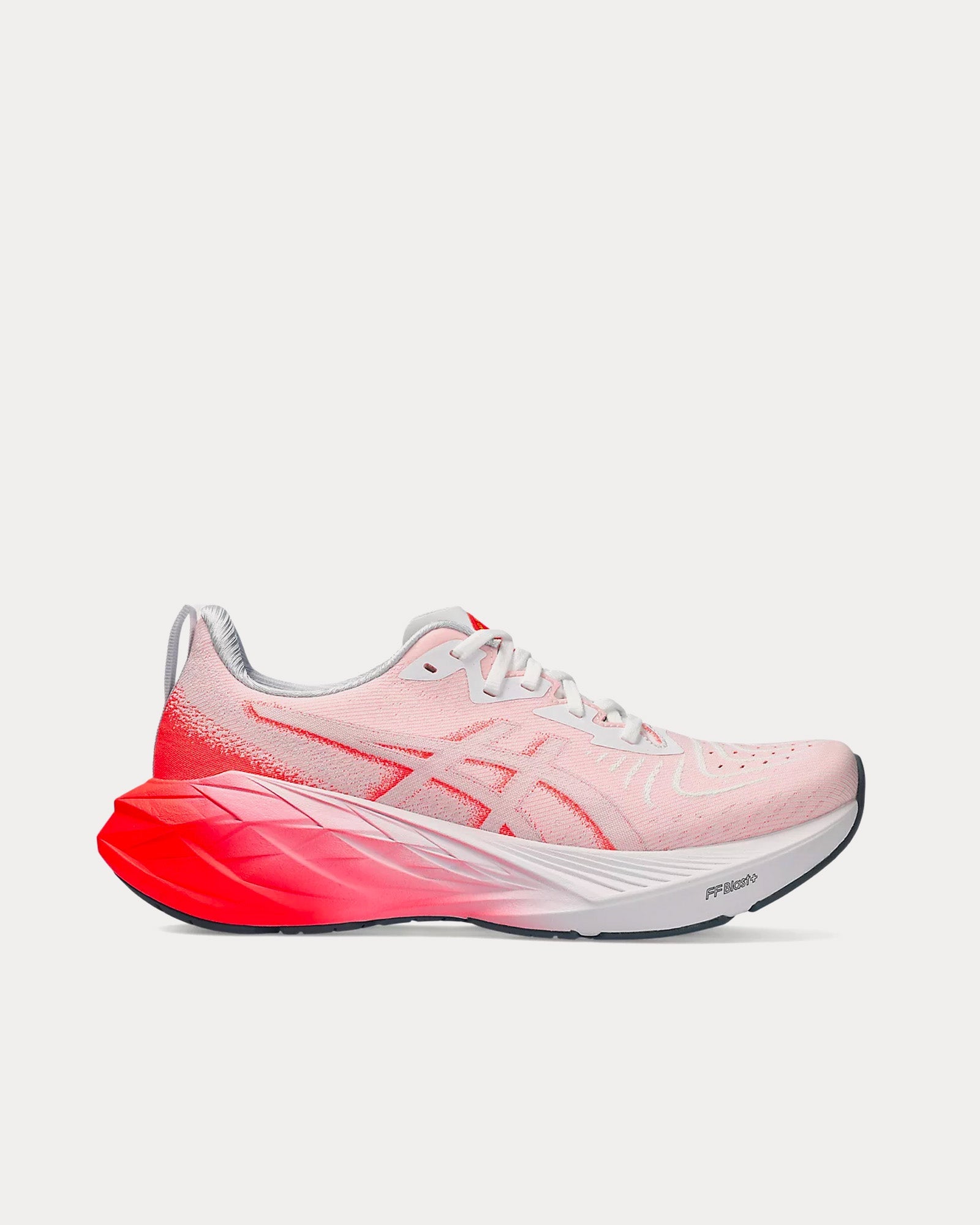 Asics Novablast 4 White / Sunrise Red Running Shoes - Sneak in Peace