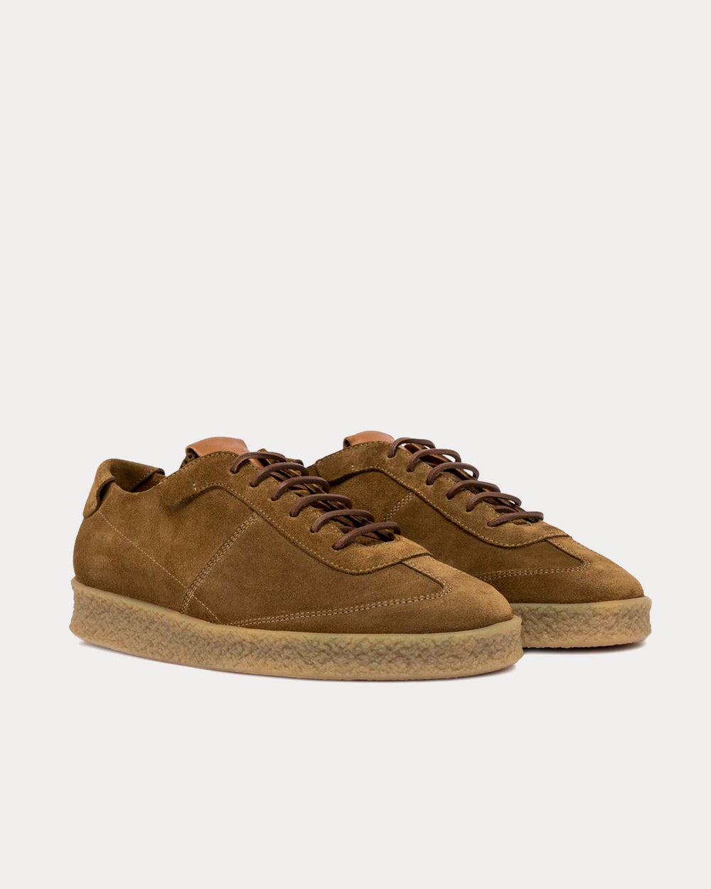 Buttero Crespo Curry Yellow Suede Low Top Sneakers - Sneak in Peace