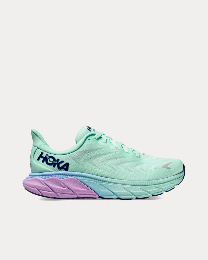 Hoka Arahi 6 Sunlit Ocean / Lilac Mist Running Shoes - Sneak in Peace