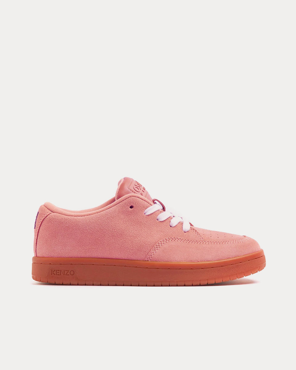 Kenzo Dome Suede Pink Low Top Sneakers - Sneak in Peace