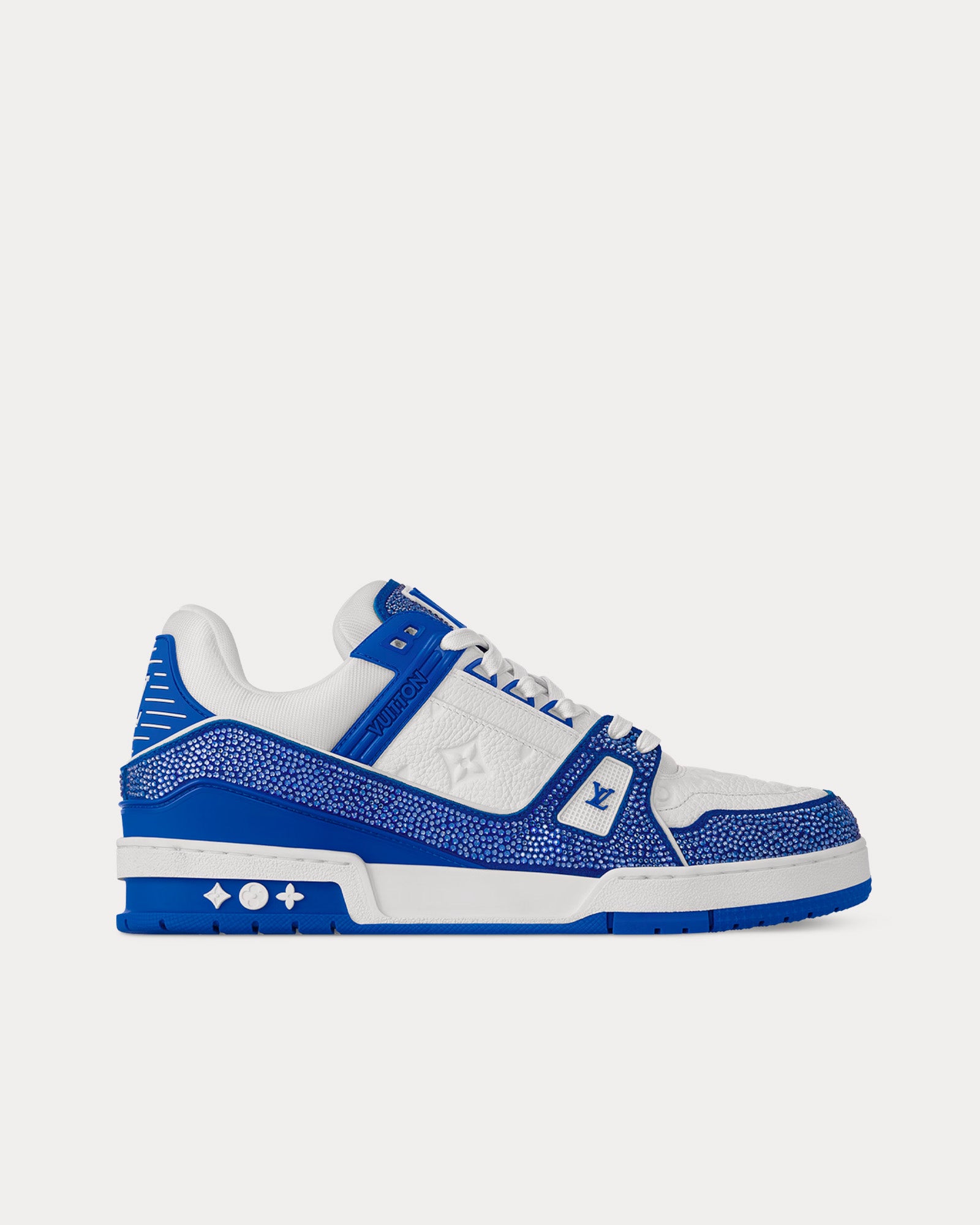 Louis Vuitton® LV Skate Sneaker Blue. Size 07.5 in 2023  Louis vuitton  sneakers, Leather street style, Sneakers blue