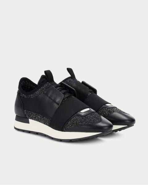 slå disk kom sammen Balenciaga Race Runner black Low Top Sneakers - Sneak in Peace