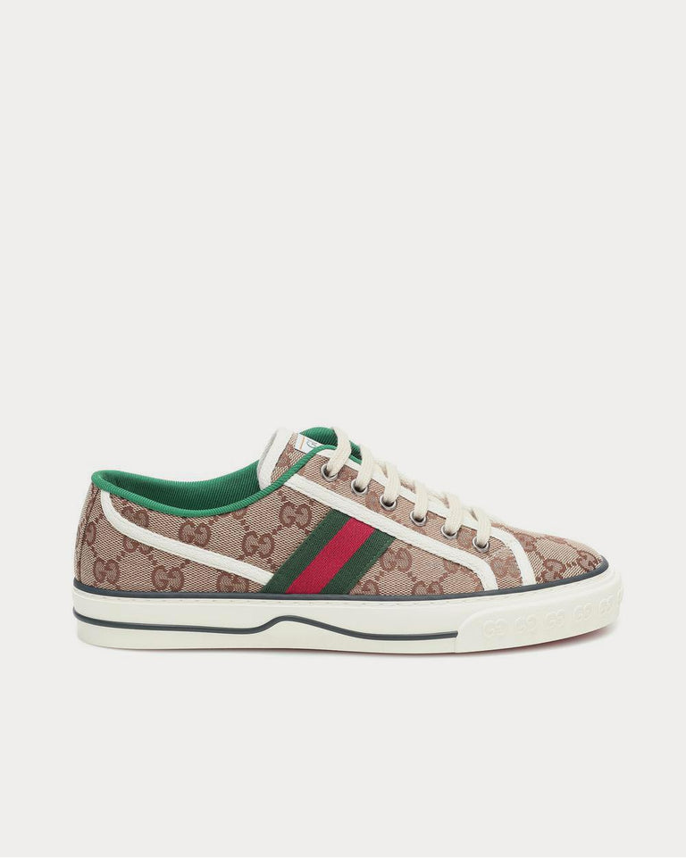 Gucci Gucci Tennis 1977 canvas Beige Low Top Sneakers - Sneak in Peace
