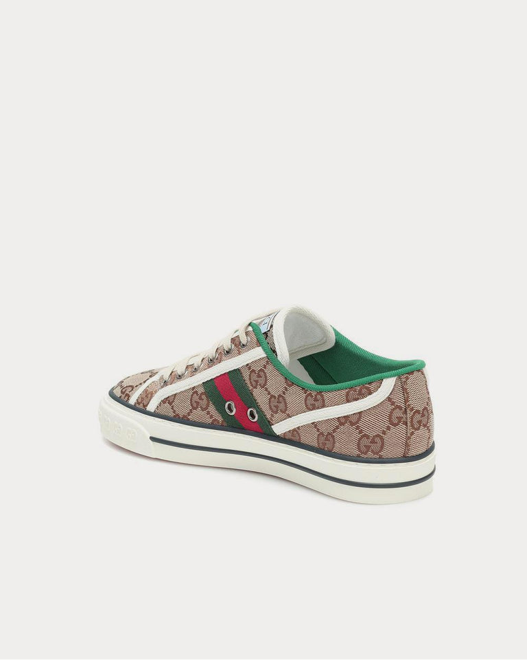 Gucci Gucci Tennis 1977 canvas Beige Low Top Sneakers - Sneak in Peace