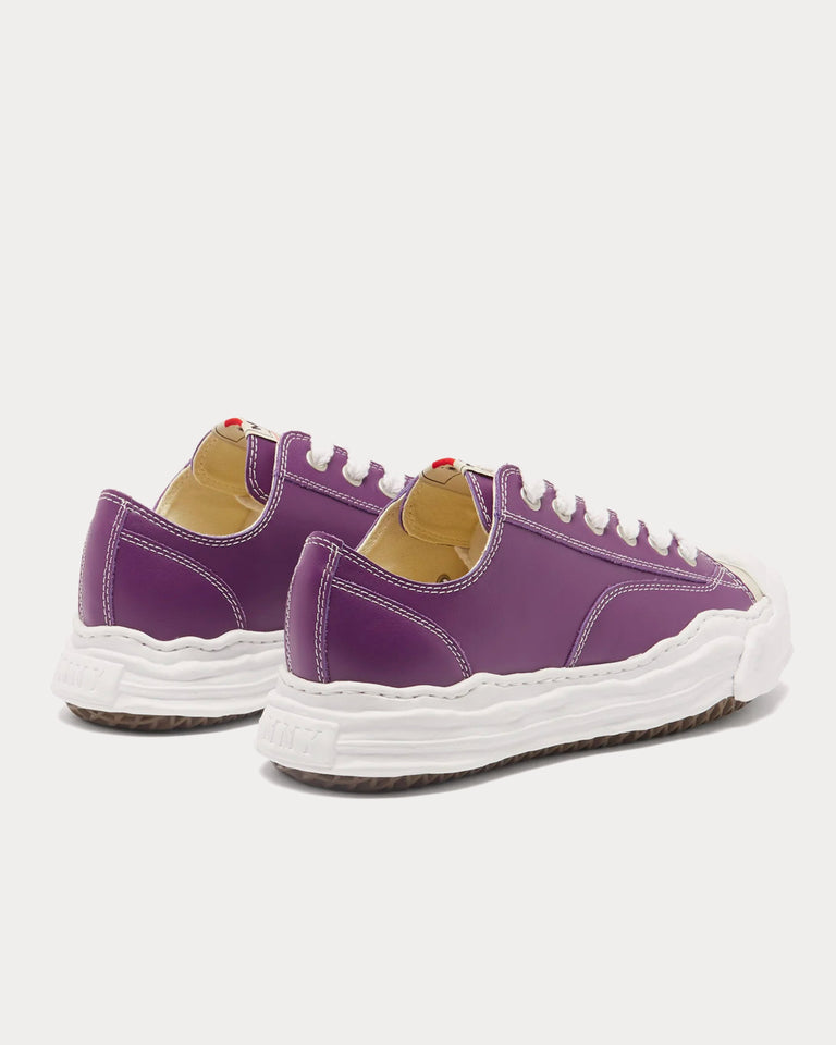 Mihara Yasuhiro Hank Original Sole Purple Low Top Sneakers - Sneak in Peace