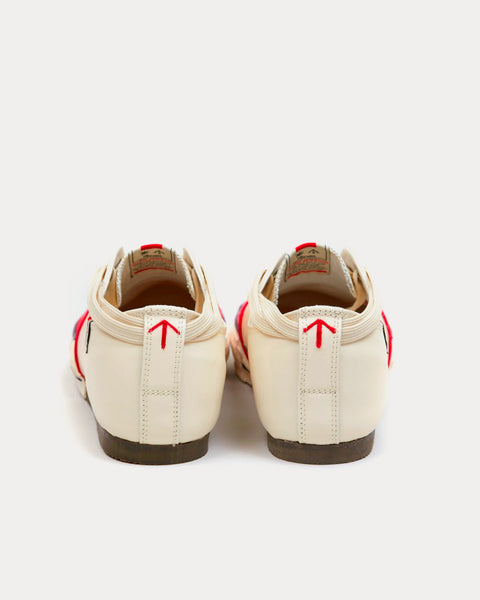 Mihara Yasuhiro X Nigel Cabourn New Bowling Shoes Red / White Low Top  Sneakers - Sneak in Peace