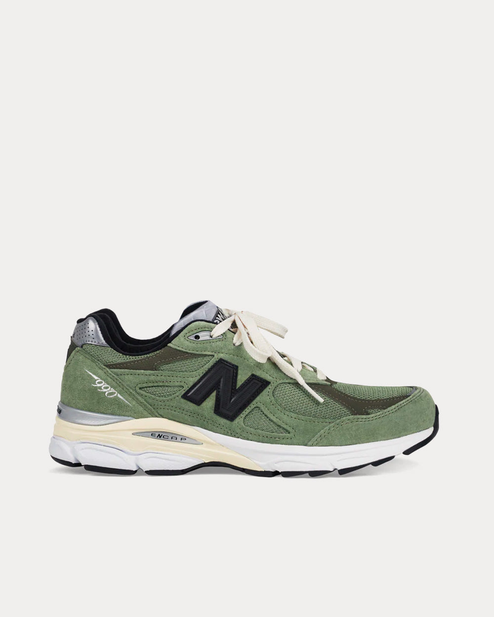 Confundir Pegajoso forma New Balance x Jjjjound MADE 990v3 Olive Low Top Sneakers - Sneak in Peace