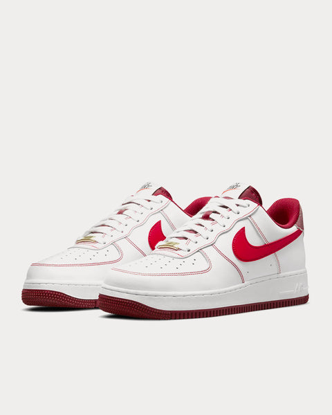 yo lavo mi ropa Ingenieros comodidad Nike Air Force 1 '07 White / Team Red / Sail / University Red Low Top  Sneakers - Sneak in Peace