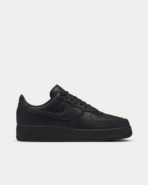 Nike Air Force 1 '07 Black Low Top Sneakers - Sneak in Peace