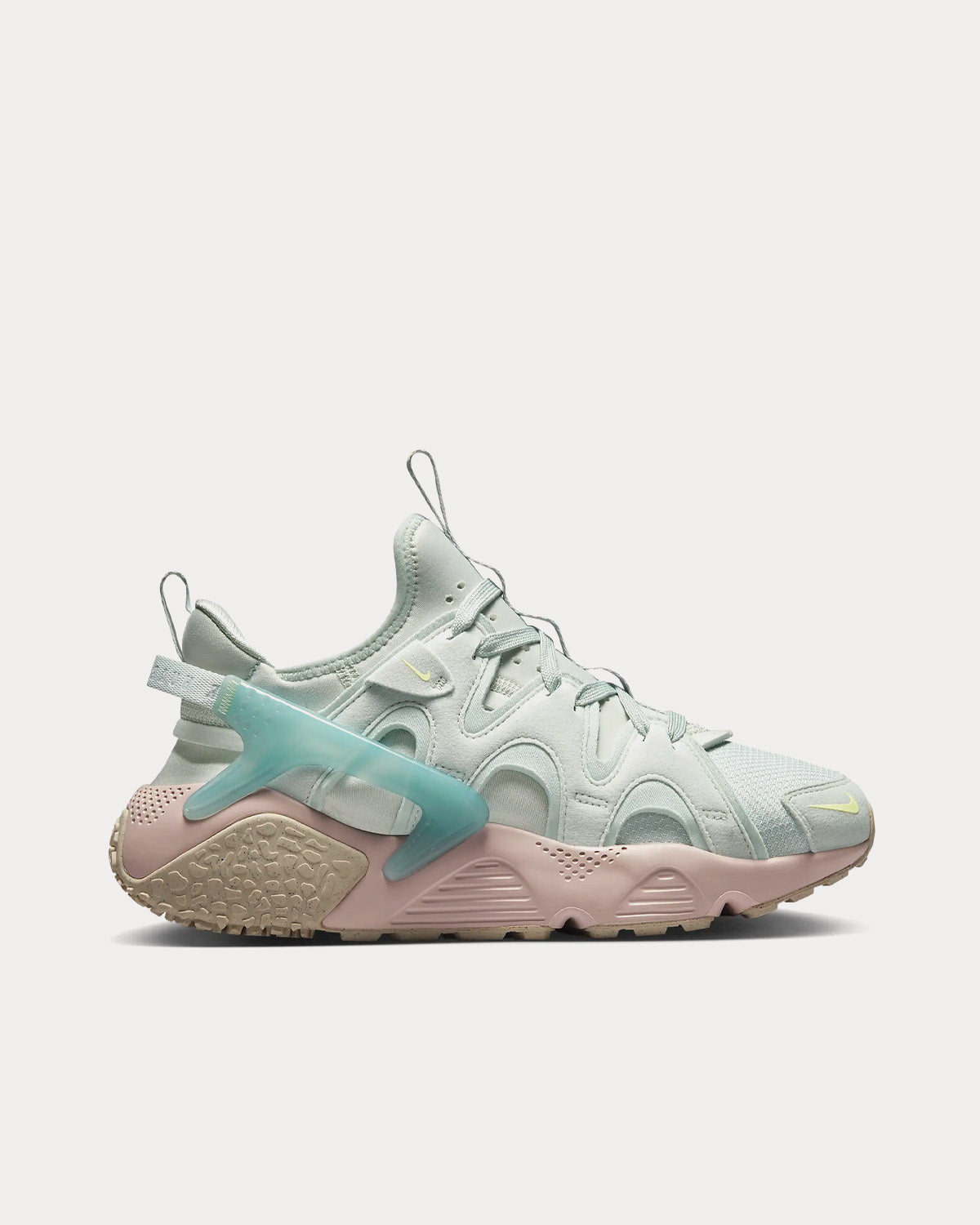 Nike Air Craft Light Silver / Ocean Bliss Pink Oxford / Citron Tint Low Top Sneakers - Sneak Peace
