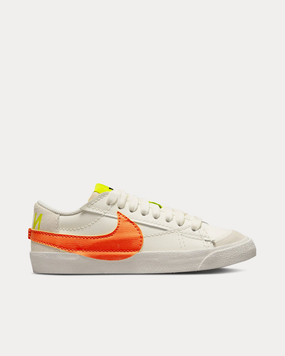 Nike Blazer Low '77 Jumbo Sail / Atomic Green Rush Orange Low Top Sneakers Sneak in Peace