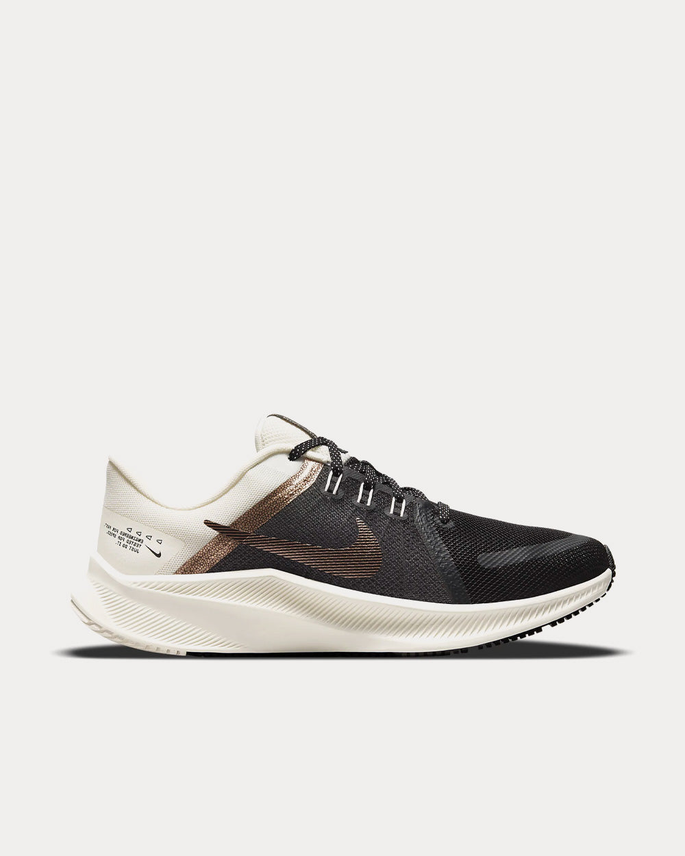 Nike Quest 4 Premium Black / Sail / Metallic Copper Coin Running Shoes -  Sneak in Peace