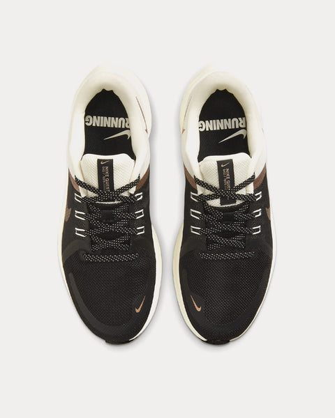 Chapoteo agrio atributo Nike Quest 4 Premium Black / Sail / Metallic Copper Coin Running Shoes -  Sneak in Peace