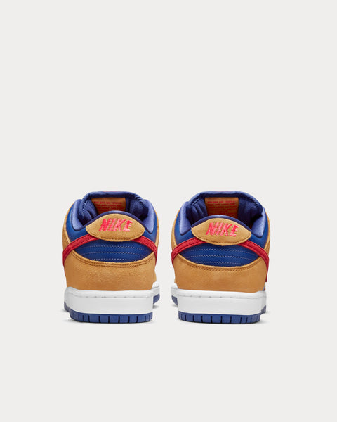 Nike SB Dunk Low Pro Wheat / Red / Purple / White Low Top Sneakers