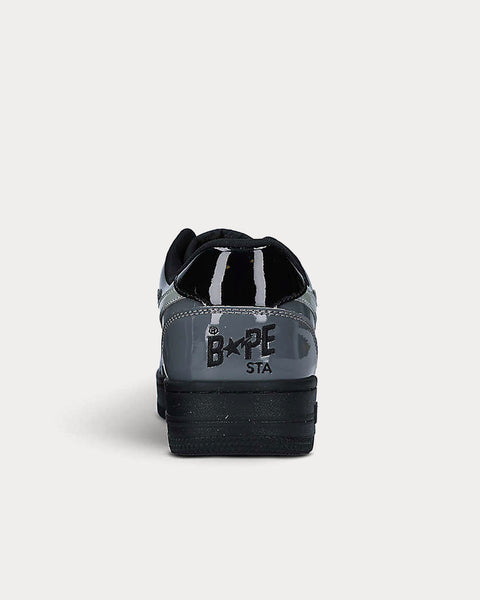 A Bathing APE Bape Sta Color-Blocked Black Low Top Sneakers - Sneak in