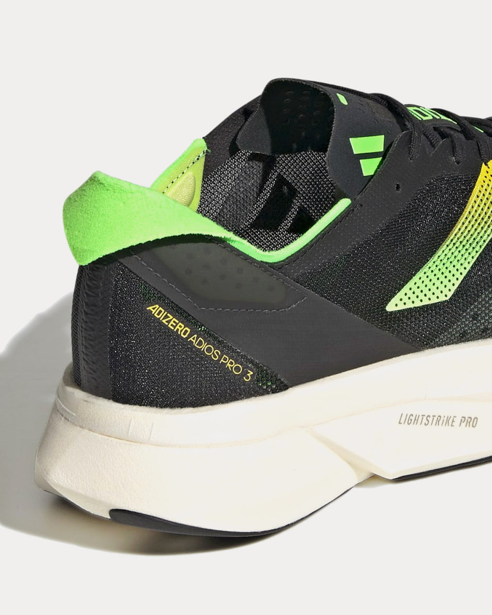 Adidas Adizero Adios Pro 3 Core Black / Beam Yellow / Solar Green ...