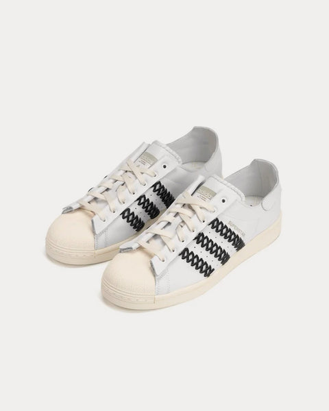 Adidas x Foot Superstar White / Black Low Top - in