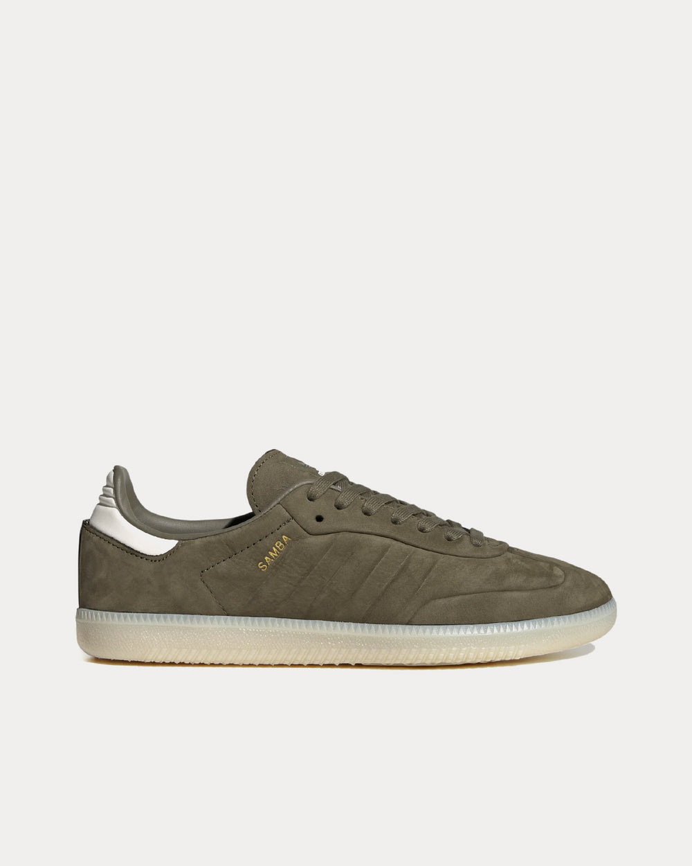 Adidas Samba Olive Strata / Core White / Aluminium Low Top Sneakers ...