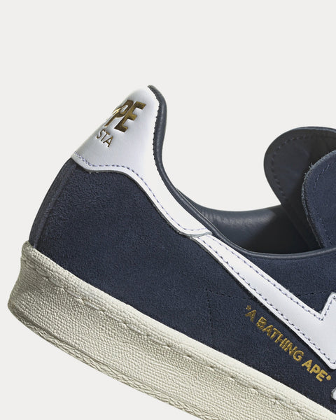 Campus 80s Collegiate Navy / Cloud White / Off-White Low Top Sneakers