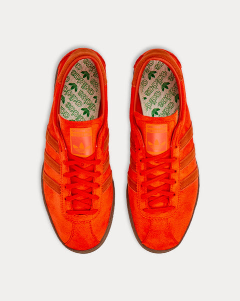 Adidas Tobacco Gruen Collegiate Fox Orange / Gum Low Top Sneakers - Sneak in Peace