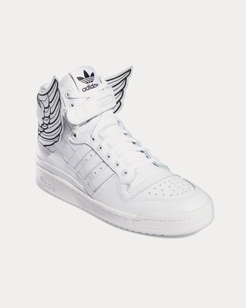 halvleder Gøre husarbejde Fordøjelsesorgan Adidas x Jeremy Scott JS New Wings Footwear White / Black High Top Sneakers  - Sneak in Peace